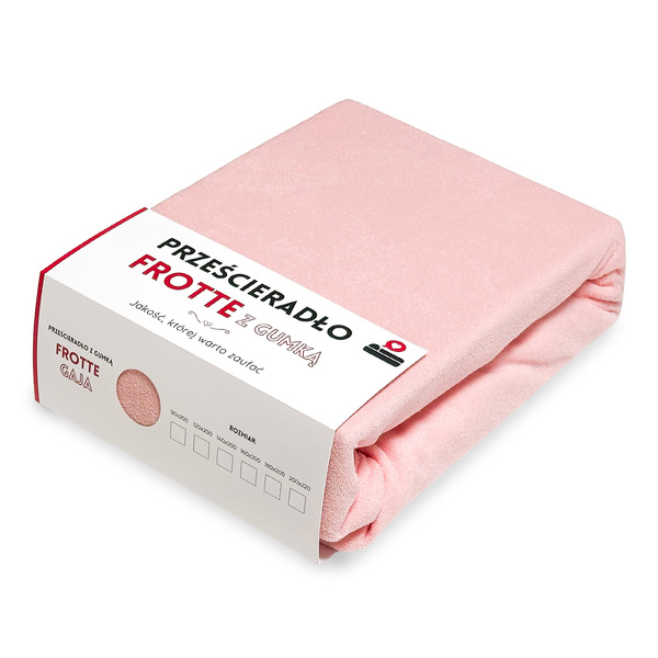 Prześcieradło 90 x 200 Frotte z Gumką Gaja 02