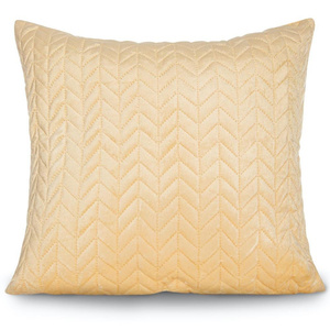 45 x 45 Decorative Velvet Moxie Pillowcase Beige