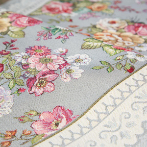 140 x 180 Decorative Tapestry Tablecloth 1175 Ash