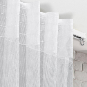 Decorative Curtain Tonia 140 x 300 Tape White