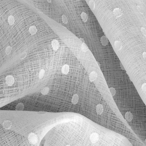 Curtain 140 x 250 Decorative Hania White