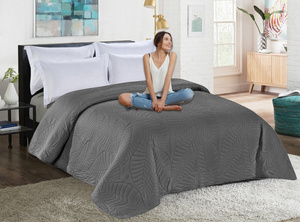 Bedspread 170 x 210 Embossed Microfiber Nicole 12