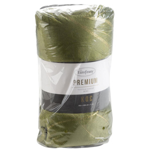 Koc 150 x 200 Pluszowy Lili4 Oliw + Zło