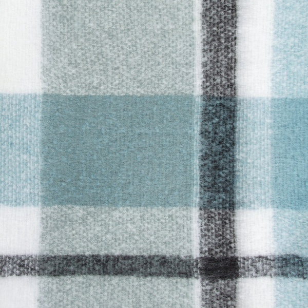 Mohair Blanket 130 x 170 with Fringes Mohair 5 Nieb+B