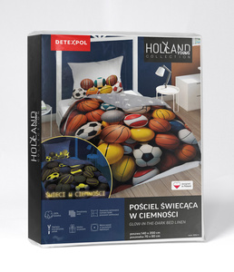 Pościel 160 x 200 2cz FLUO Młodzieżowa Jaime 5552A