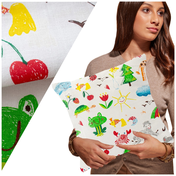 Cushion Cover 40 x 40 Cotton for Belluno 239 Pillow