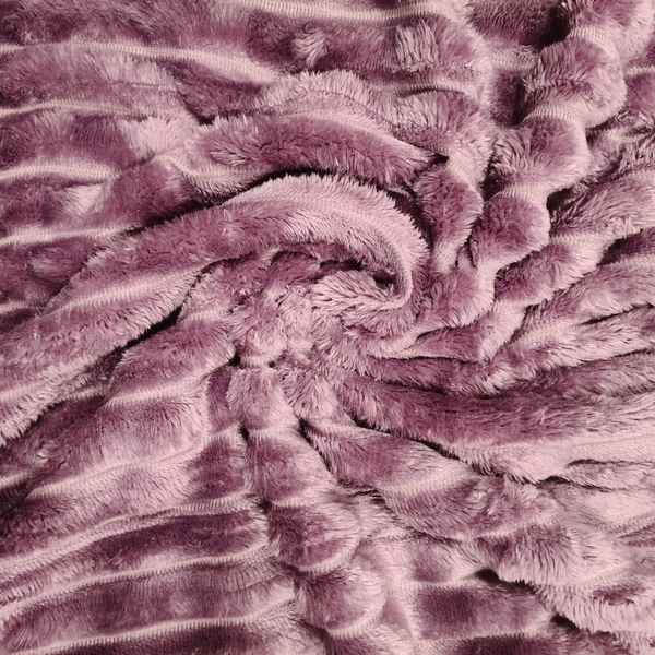 Blanket 200 x 220 Microfiber Stamped Stripes Nuvio 14