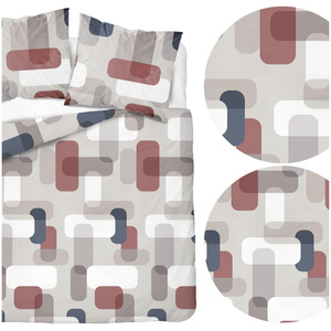 Bedding 220 x 200 3pcs Asti Satin Cotton 5487B