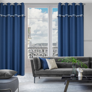 Curtain 140 x 250 Children's Eyelets Car2 C.Blue