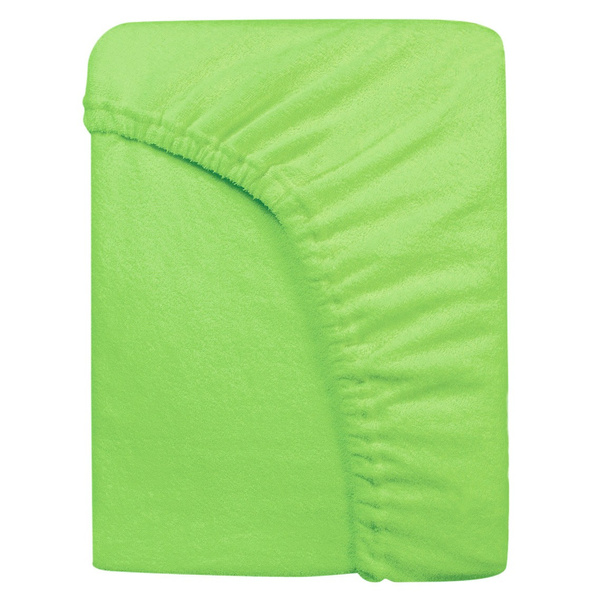 Prześcieradło Frotte z Gumką 051_D Zielony 200x220