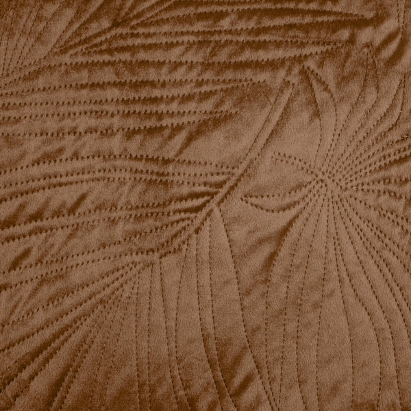 Narzuta 220 x 240 Pikowana Velvet Luiz4 Cegła