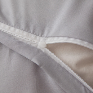 Pościel 200 x 220 3cz Gładka Z Haftem Lumera 05