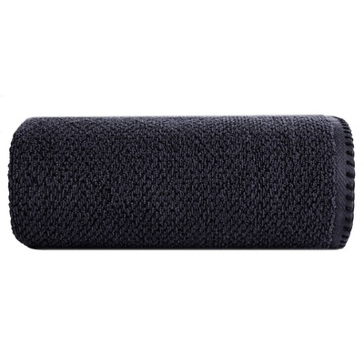 Ręcznik 50 x 90 Bawełna Mabel 04 500GSM Czarny