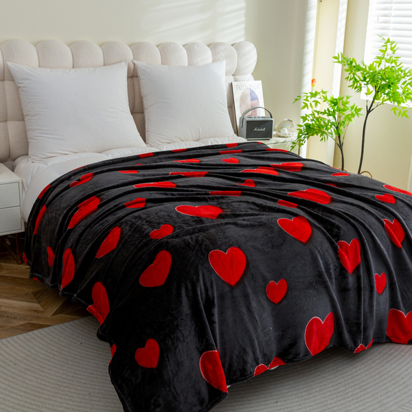 Koc 200 x 220 Mikrofibra Gładka Inger 09