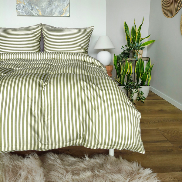 Pościel 220 x 200 3cz Mikrofibra w Pasy Eusebia Home 15