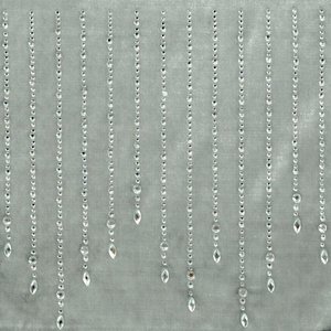 Bieżnik 35 x 180 Velvet Dekoracyjny Royal3 Srebrny