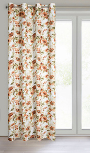 Zasłona Dekoracyjna Mila 140 x 250 Przelotka Rudy