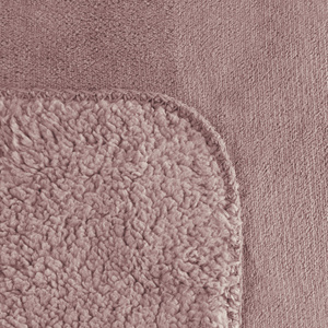 Blanket 150 x 200 Microfiber Reversible Tedy Pink