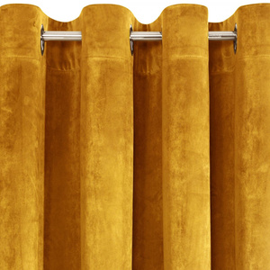 Curtain 140 x 250 Ready Decorative Villa1 Mustard