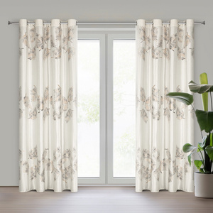 Zasłona 140 x 250 Welwet Przelotki Idalia Krem