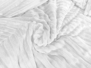 Capri White Reversible Bedspread 160 x 200