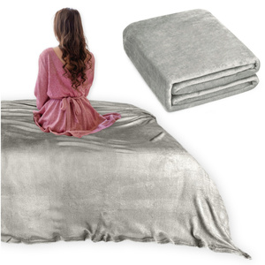 Blanket 200 x 220 Microfiber Solid Juana 02