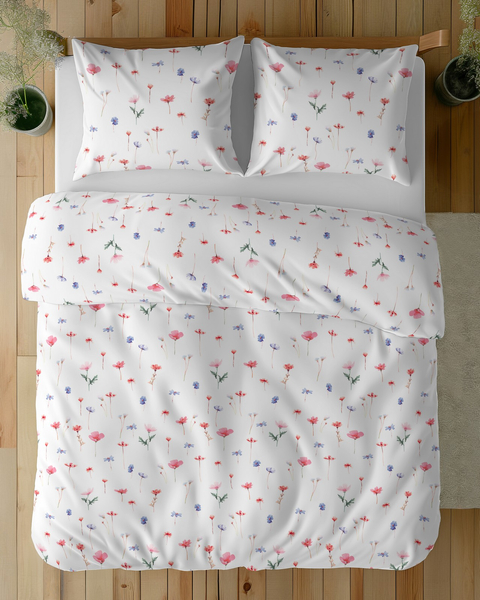 Bedding 160 x 200 3pc Asti Satin Cotton 5486B