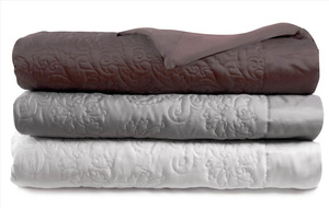 Bedspread 170 x 210 Single Color Quilted Oriental 03