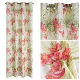 Mari Decorative Curtain 140 x 250 Green Overcast