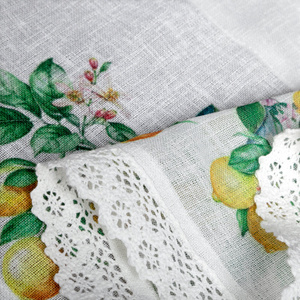 Firana 30 x 150 Dekoracyjna Gotowa CLOE B+Ziel