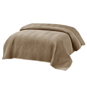 Bedspread 200 x 220 Herringbone Velvet Caden 09