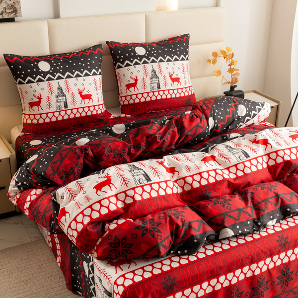 Pościel 160 x 200 3cz Gładka Eusebia Home 22