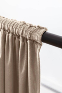 Curtain 140 x 270 Velvet Tunnel Tape Giorgia 04