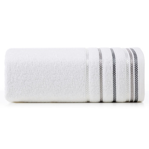 Ręcznik 50 x 90 Kąpielowy Bawełna Livia3 Biały