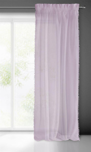 Decorative Ready-made curtain Almina Pink 140 x 270 Ta