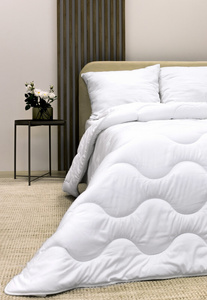 Quilt 135 x 200 Quilted All Year White Elias