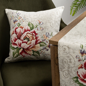 45 x 45 Decorative Tapestry Pillowcase 1182 Red