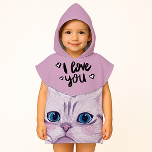 Ręcznik Kąpielowy 60 x 120 Kapturek Ponczo 52