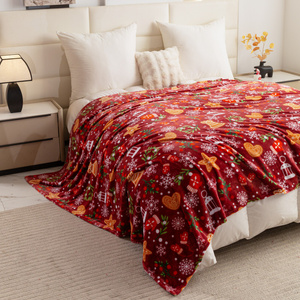 Koc 160 x 200 Mikrofibra Świąteczna Donato 12