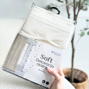 Zasłona 140 x 270 Dekoracyjna Velvet Soft Musztard