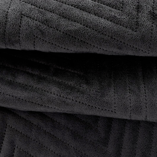 Bedspread 70 x 160 Herringbone Velvet Caden 04