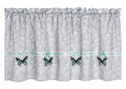 Curtain Wall Cloth 90 x 150 Tunnel Ready Papillo Sz