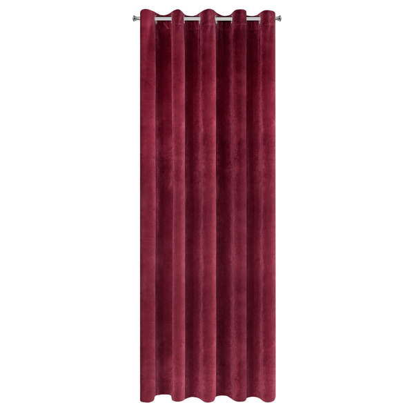 Zasłona 140 x 250 Gotowa Dekoracyjna Villa1 Bordo