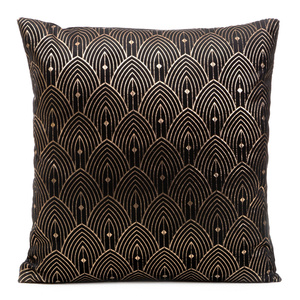 Pillowcase 40 x 40 Design91 Decorative Agnes Black