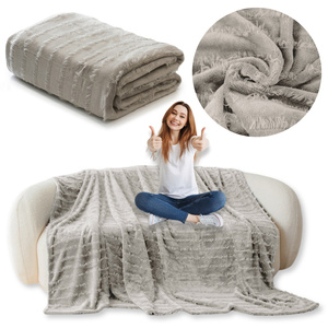 Blanket 200 x 220 Microfiber Embossed Yolanda 03