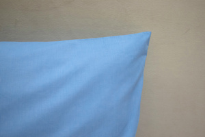 Cotton pillowcase 50 x 70 Solid Ola Dark Turquoise