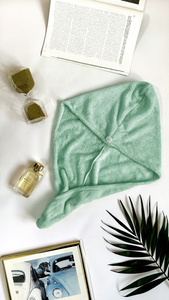 Turban 65 x 25 Microfiber Towel Aki Mint