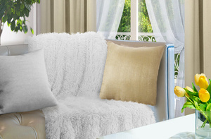 Carina Decorative Jacquard Pillowcase 40 x 40 Cream