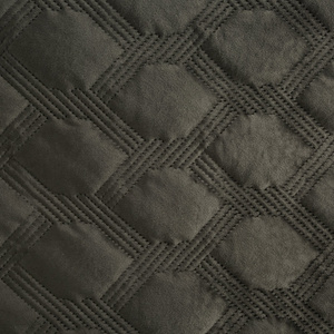 Quilted Velvet Bedspread Sofia5 Steel 200 x 220