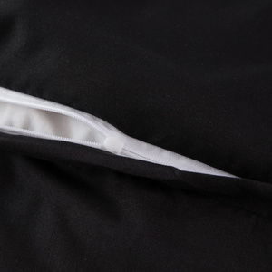 Pościel 200 x 220 3cz Gładka Z Haftem Lumera 08